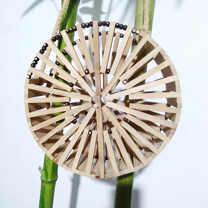 JASMIN NOIR дизайнер для женщин Bamboo сумка маленькая милая|Коробка рукоделия| |