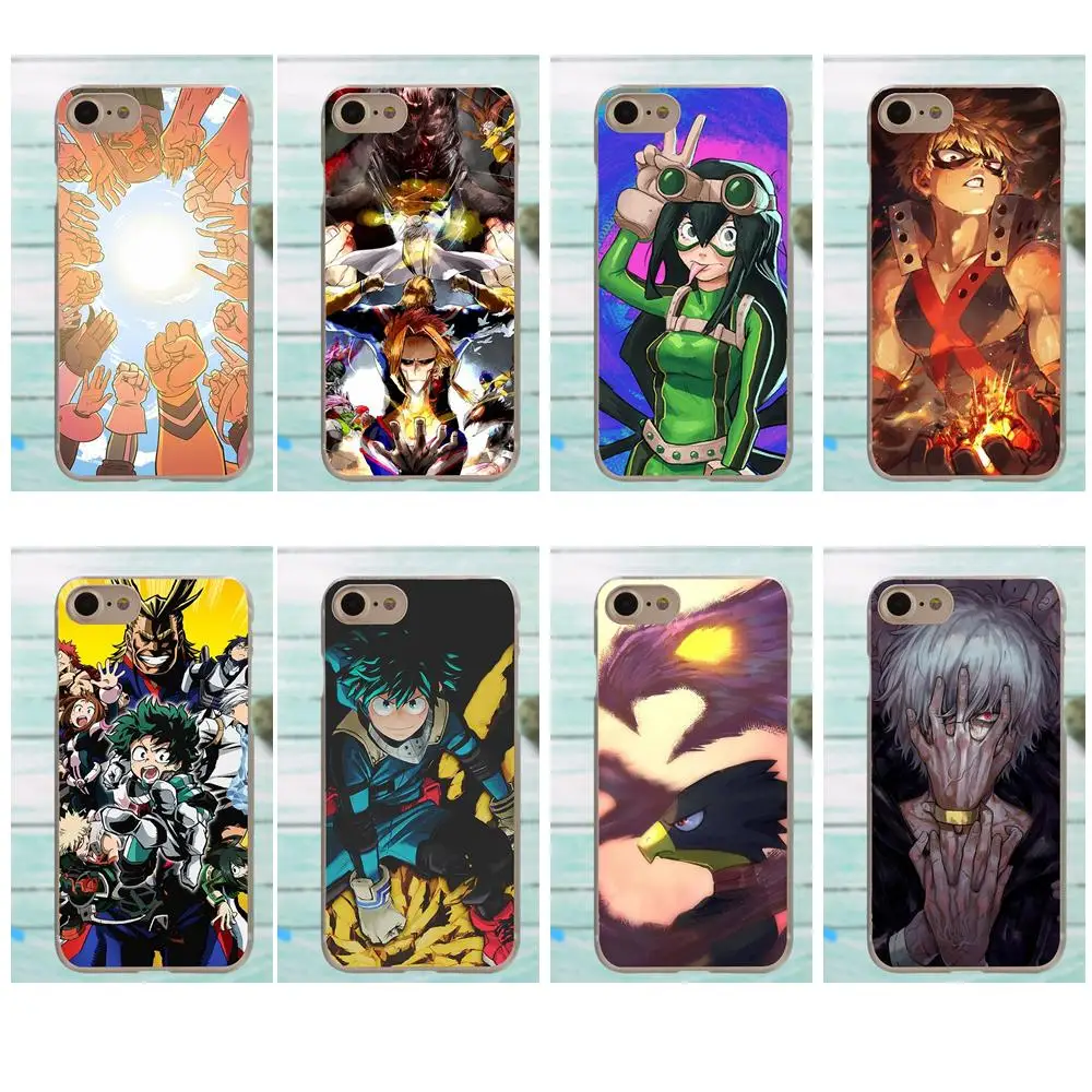 

Boku No Hero Academia For Galaxy Alpha Core Prime Note 4 5 8 S3 S4 S5 S6 S7 S8 S9 mini edge Plus Soft TPU Accessories Case