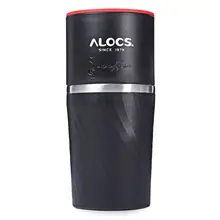 Alocs CW-K16 4 в 1 туристическая кофейная чашка для путешествий, шлифовальная машина для заваривания кофейных зерен