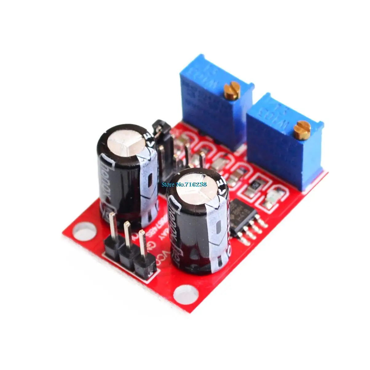 

NE555 Pulse Frequency Duty Cycle Adjustable Module Square Wave Signal Generator