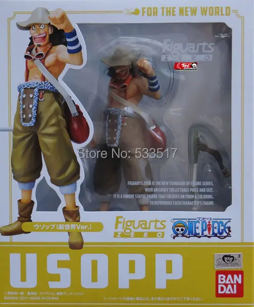 Japanese Anime Figure Bandai Figuarts Zero One Piece Usopp New World Ver From Japan One Piece