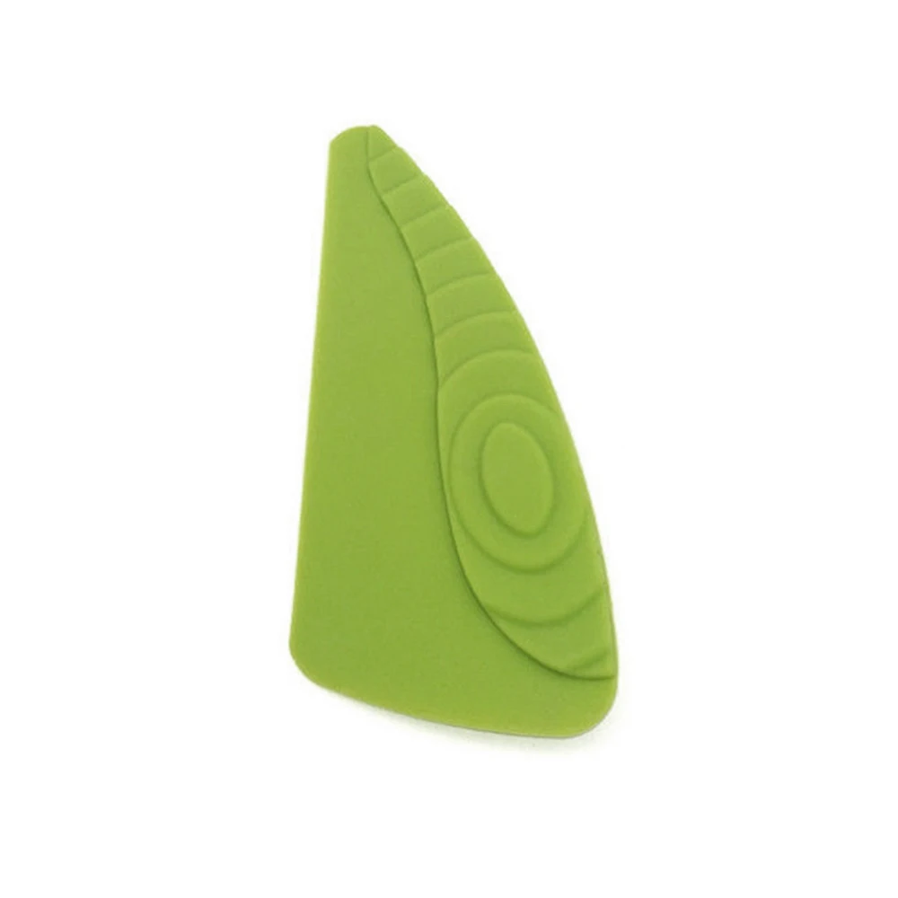 1PCS Green Creative Dishwashing Silicone Scraper Dishes Bowls Food Oil Cleaning Scraper Kitchen Cleaning Tools