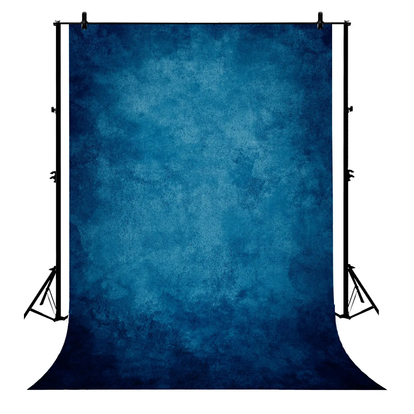 

5x7ft Solid Color Blue Polyester Photo Background Portrait Backdrop