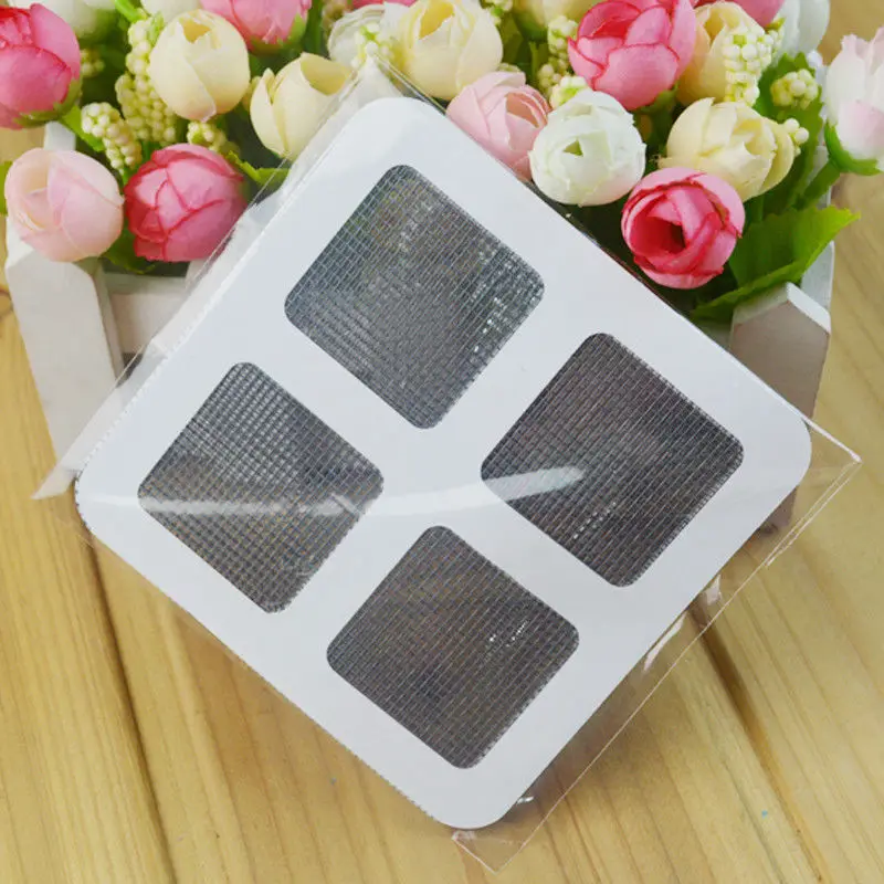 

2018 Useful High Quality 6Pcs Anti-Insect Fly Bug Mosquito Door Window Net Mesh Repair Screen Patch Kit