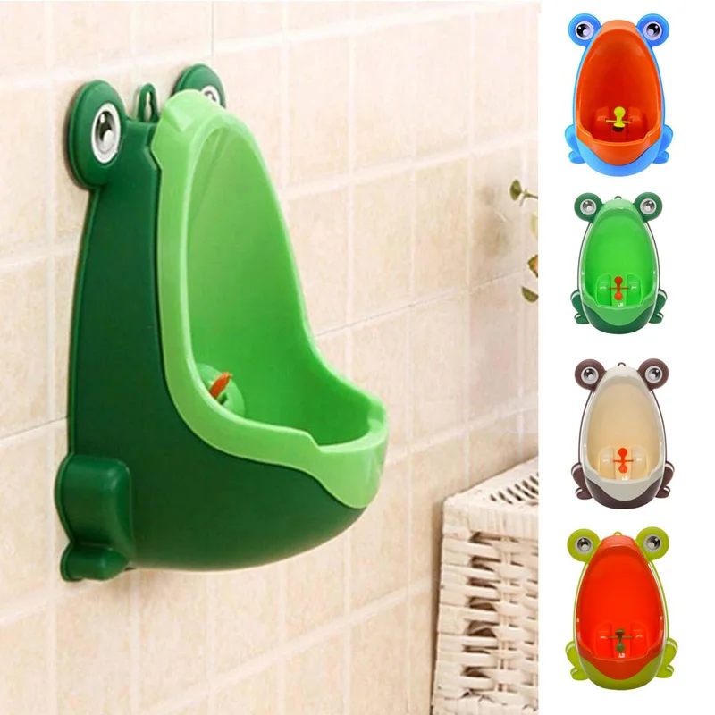 

Frog Children Potty Toilet Training Kids Urinal for Boys Pee Trainer Bathroom