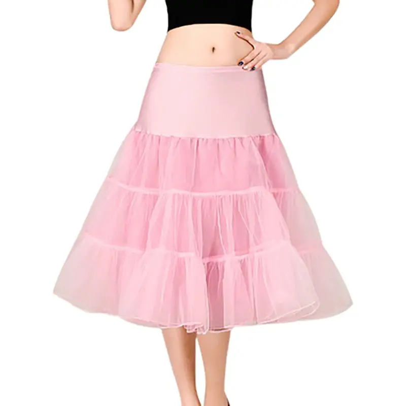 

Women Fashion Solid Color Dancewear Ballet Dress Vintage Ballet Dress Petticoat for Wedding Dresses Boneless Dress Underskirt
