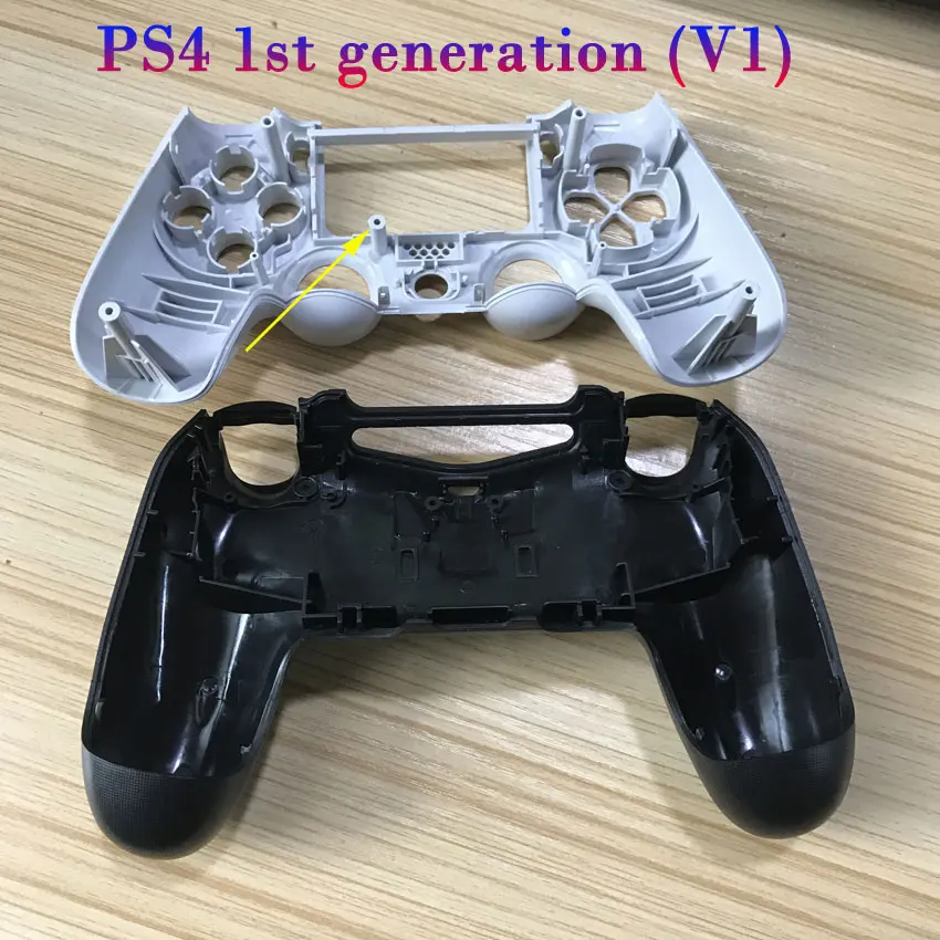 YuXi Высокое качество абсолютно матовый корпус оболочка для sony PS4 Playstation 4 беспроводной контроллер. V1 старая версия JDM 001