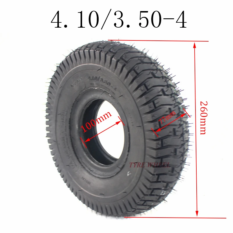 Горячая новая высокая репутация шин 4,10/3,50-4 подходит для многих газовых и электрических скутеры ATVs мини мотоцикл 410-4/350-4