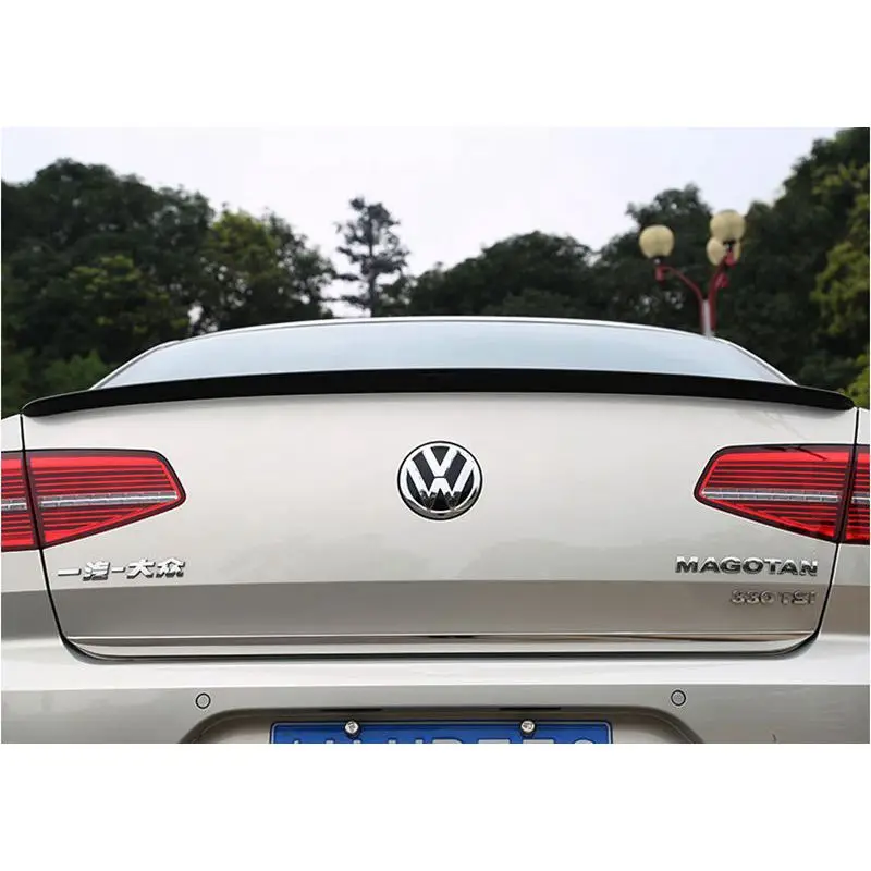 Спойлер для VW passat B8 АБС пластик заднее крыло автомобиля Праймер цветной задний