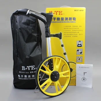 

Rangefinder wheel - type digital display electronic measuring wheel hand-push mechanical measuring instrument