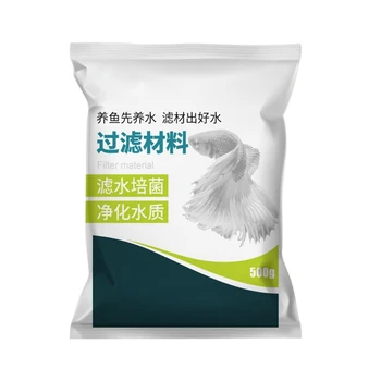 

Aquarium Fish Tank Filter Media Activated Carbon Ceramic Ring Biological Ball With Free Filter Bag Aquariums Cleaning Tool