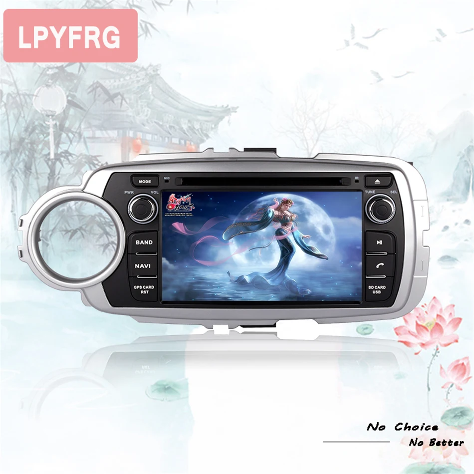 Discount Android 9.0 Car DVD player For Toyota Yaris 2012 2013 2014 15 16 2017 2018 2019 Bluetooth DAB+ OBD TV MAp GPS navigation System 4