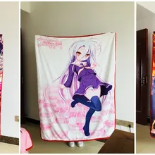 IVYYE NO GAME NO LIFE аниме, плюшевая одежда, аксессуары для куклы, мягкие игрушки, одеяло, плед, новинка