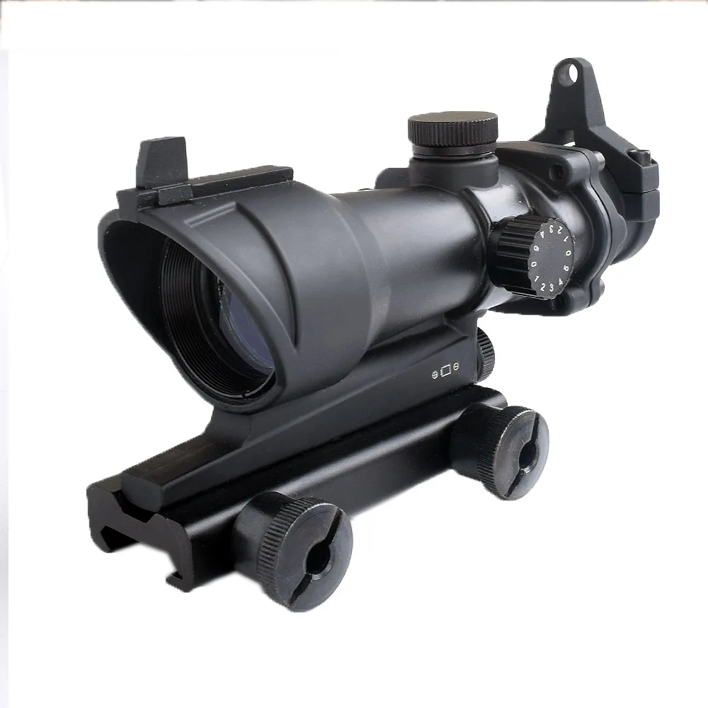 WIPSON Hot sell cheap Hunting Tactical Riflescope ACOG Type 1x32 Red