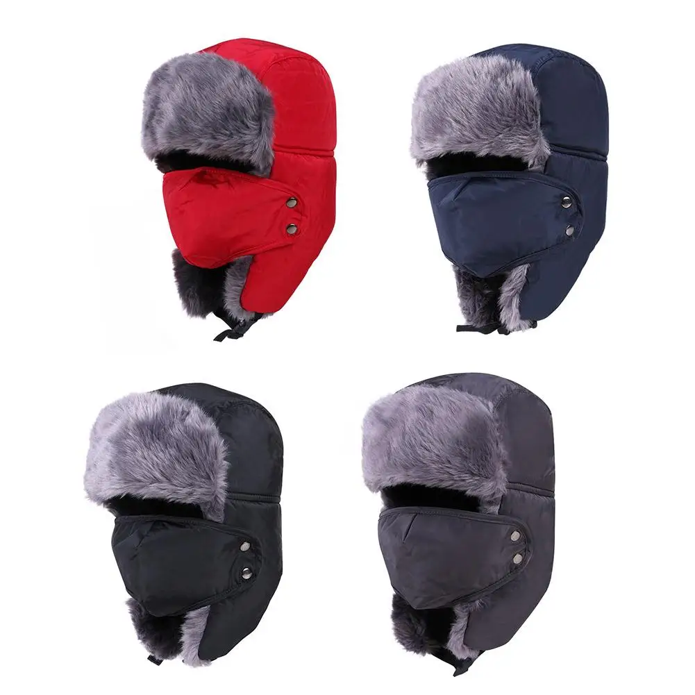 cycling cap with ear flaps