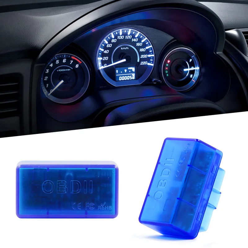 Aganippe elm327 Bluetooth OBD2 адаптер V2.1 OBD сканирующий автомобильный диагностический инструмент 327 Elm ODB 2 Автомобильный диагностический сканер OBD ii Россия