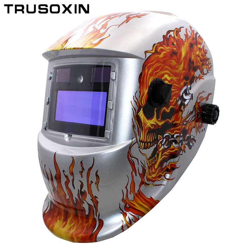 

Welder tools Big view eara 4 arc sensor DIN5-DIN13 TIG MIG MMA MAG Solar auto darkening welding mask/helmet/cap/lens/eyes mask