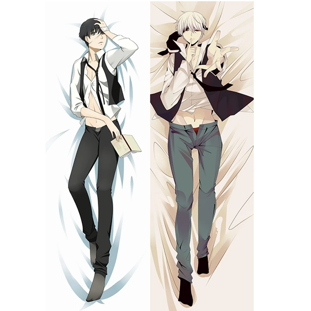 Funda de almohada de cuerpo de Anime JK Tokyo Ghoul Dakimakura, funda de  almohada de Manga de dibujos animados Kaneki Ken, abrazo para hombre y  niño|Accesorios para disfraces| - AliExpress