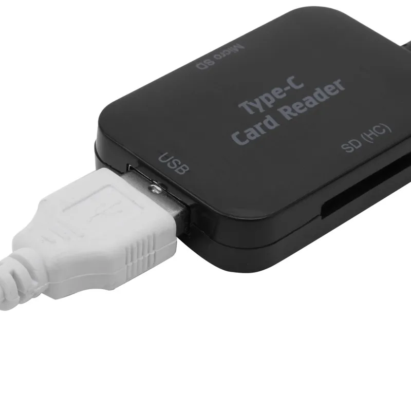USB-C type C к USB 2,0 концентратор SD TF считыватель карт памяти OTG адаптер для телефона ПК