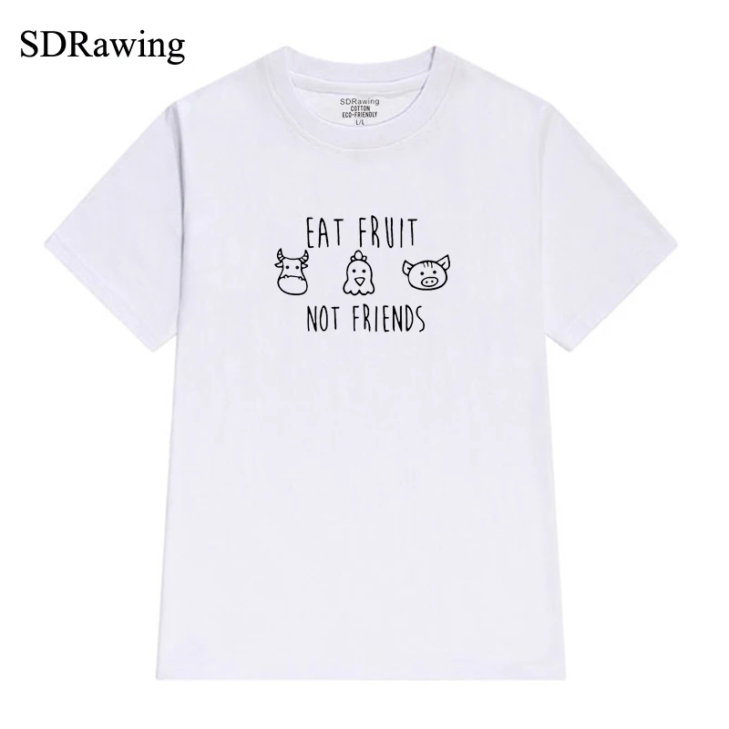 Vegan Vegetarian Rescue Adopt Healthy Workout Animal Lover cotton T shirts tops Graphic Tees Hipster women clothing Tumblr | Женская