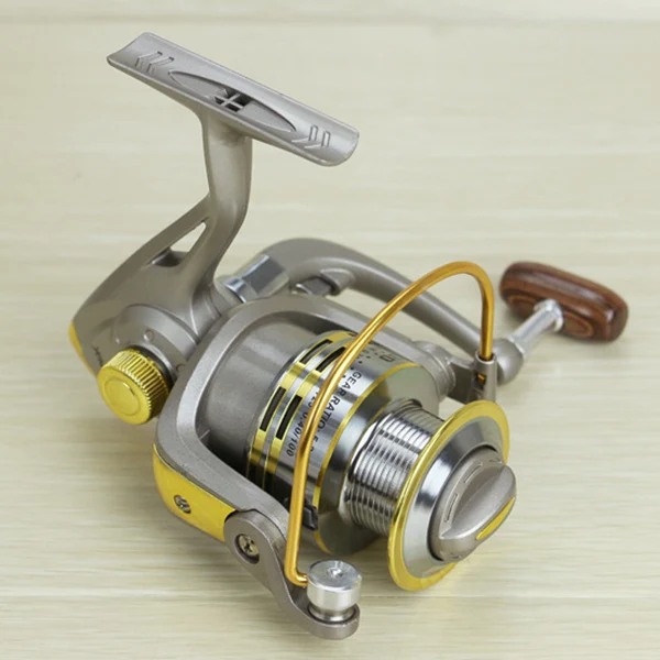 

New Metal Spinning Fishing Reel 8 Bearing Speed Ratio 5.2:1 Fishing Line Winder for Fishing Sea Boat Rock FK88