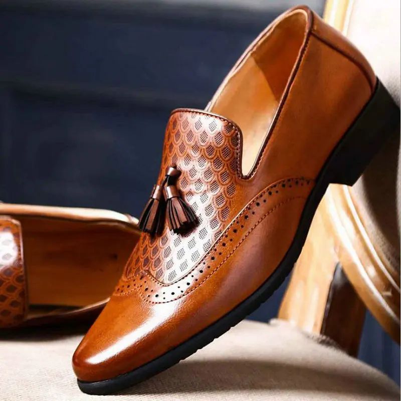 luxury brand fashion elegant oxford shoes for men leather italian