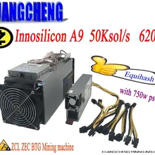 KUANGCHENG 80-90% Майнер Zcash miner ZEC BTG Innosilicon Equihash A9 ZMaster 50 k горно-мощный Z9 майнеры