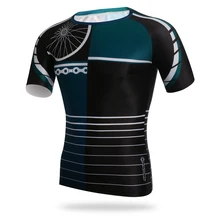 Men Outdoor Cycling Shirt Short Sleeve Quick Dry Clothing Fishing Hiking T-Shirt Running Cycling Jersey UV Shirt