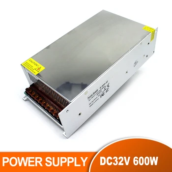 

DC Power Supply 32V 18.8A 600w Led Driver Transformer 110V 220V AC to DC32V Power Adapter for strip lamp CNC CCTV 3D Printer TV
