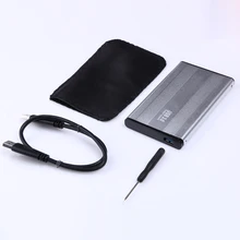 2.5″ HDD Case Sata to USB 3.0 Hard Disk SSD SATA External Storage Enclosure Box Caddy for Windows 7/8/10/ Vista/XP/ 98/ME/2000