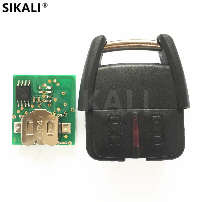 2 Buttons Car Remote Key Head for Astra Zafira Vectra 433.92 MHz