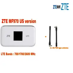 США Версия ZTE UFI mf970 LTE cat6 мобильной точки доступа Wi-Fi