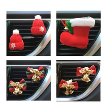 Youwinme Рождественский подарок наклейка автомобильный освежитель воздуха Духи на выходе Vent клипсы авто автомобиль Рождество украшения подарок аромат