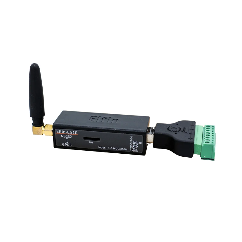 Последовательный порт RS232 к GPRS конвертер GSM модуль последовательный сервер Elfin EG10
