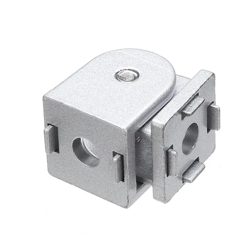 

1pc Movable Hinge Industrial Aluminum Extrusions Fittings Arbitrary Angle Connector for 2020 Aluminum Profiles