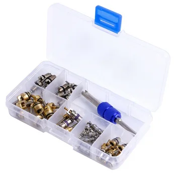 

Air Condition Auto Service R12/R134A AC Schrader Valve Core Remover Tool Kit New