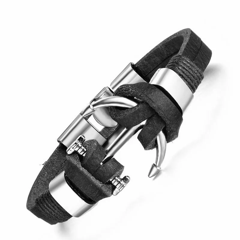 Мужской плетеный браслет из ПУ кожи 21 см|bracelets for|pu leather braceletleather bracelet |