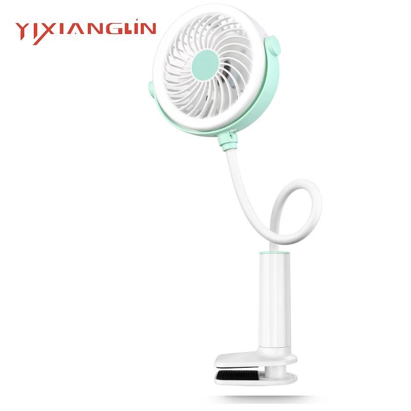 YIXIANGLIN EFA04 06 Гибкая usb лампа 3 скорости регулируемый кулер мини вентилятор Удобный