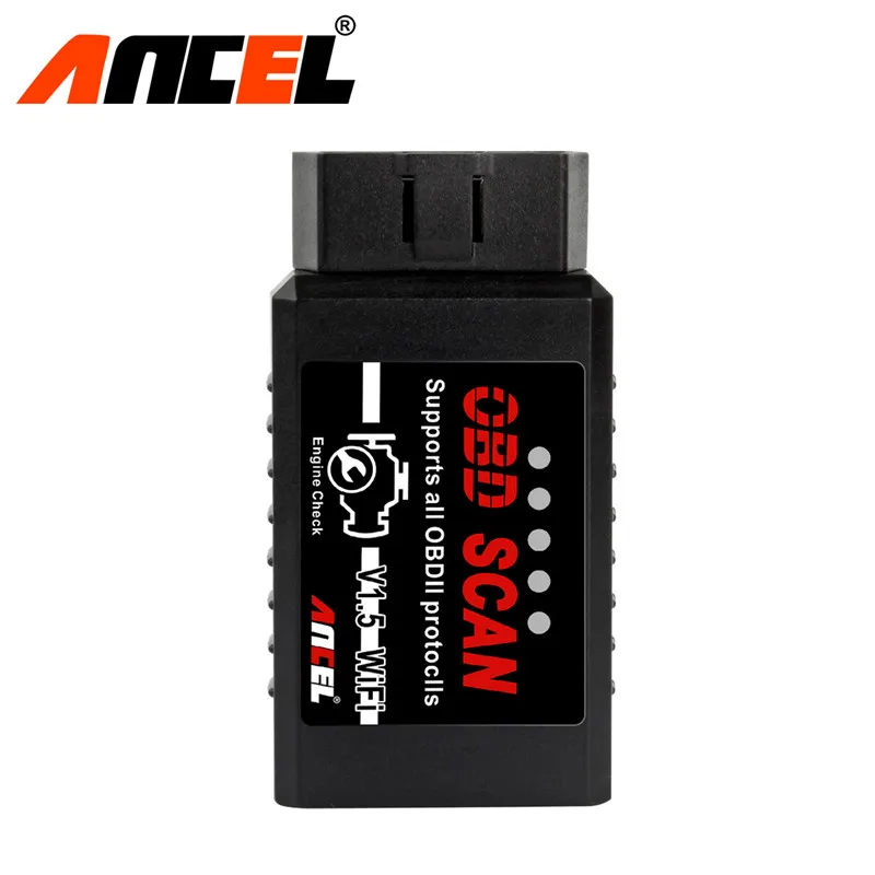 Prix pour Obd2 1.5 Ancel elm 327 wifi scanner elm327 wi-fi pour iphone android ios Auto OBDII Sans Fil lecteur de Code outil de diagnostic adaptateur Prix pour Obd2 1.5 Ancel elm 327 wifi scanner elm327 wi-fi pour iphone android ios Auto OBDII Sans Fil lecteur de Code outil de diagnostic adaptateur