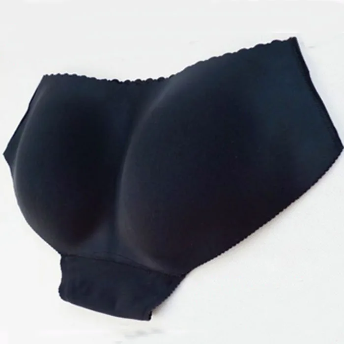 Страусиная Женская губчатая подкладка обильные утягивающие брюки женские Пуш-Ап средняя талия мягкие трусики трусы нижнее белье C0140