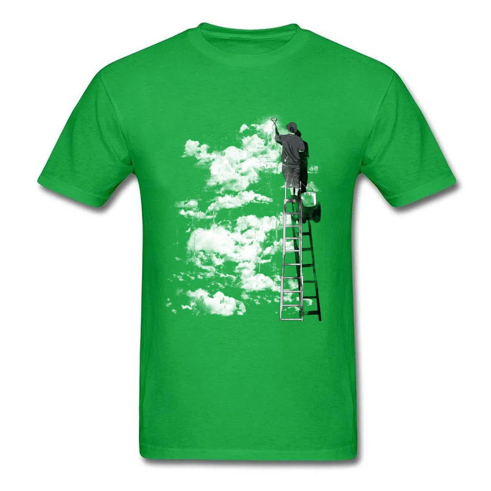 GroupFunny Short Sleeve Tops Tees Summer/Autumn Funny Crewneck 100% Cotton Fabric T Shirt Men's T Shirt The Optimist  The Optimist green