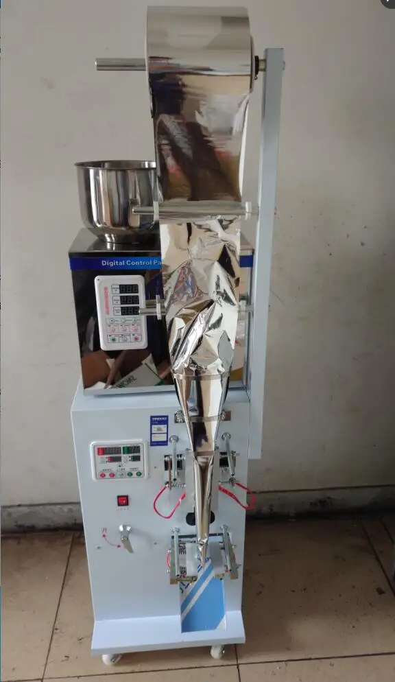 

Food Automatic weighing packaging machine Granular powder medicinal racking machine bag version installed high-quality 1-25g