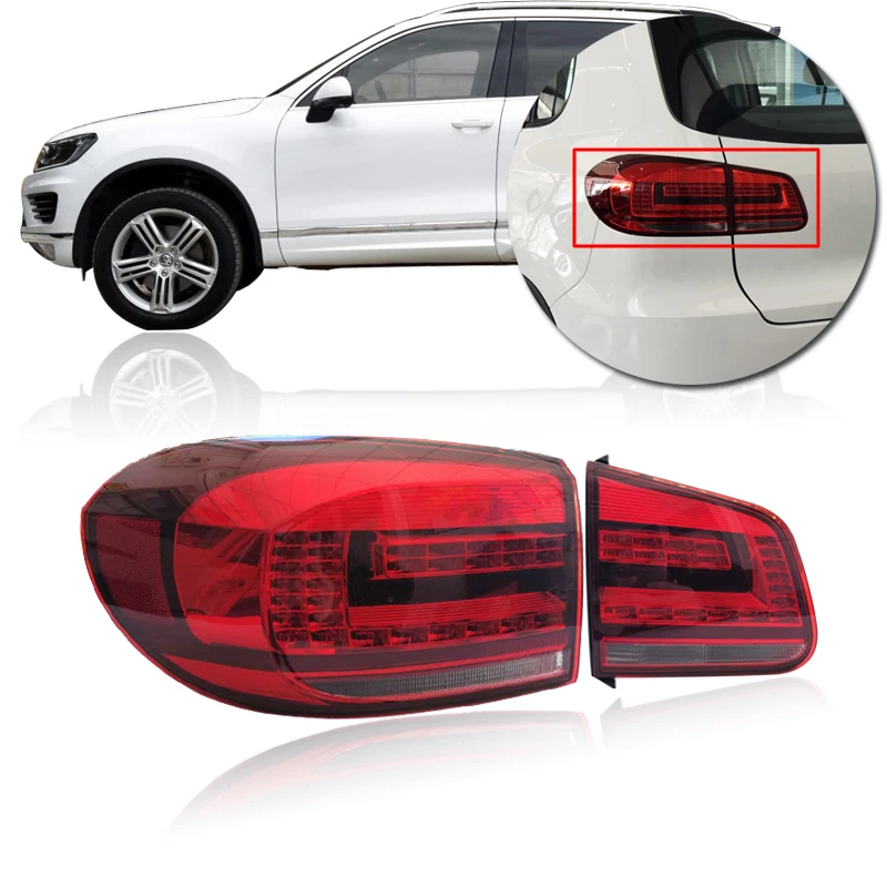 

CAPQX Rear Brake Light Tail Light For VW Tiguan 2013 2014 2015 2016 Stop light tail lamp taillight taillamp Inner & Outer