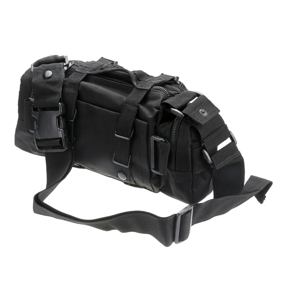 Black Oxford Multifunction Outdoor Sports bag Mountaineering Shoulder