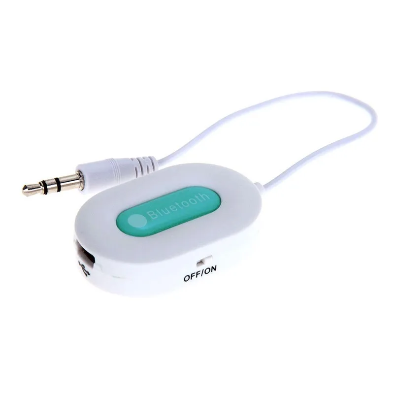 Беспроводной Bluetooth 3,0 автомобильный комплект музыкальный приемник для автомобиля HSP/HFP/A2DP 3,5 мм Джек Bluetooth адаптер громкой связи Bluetooth гарнитура для черный, белый цвет