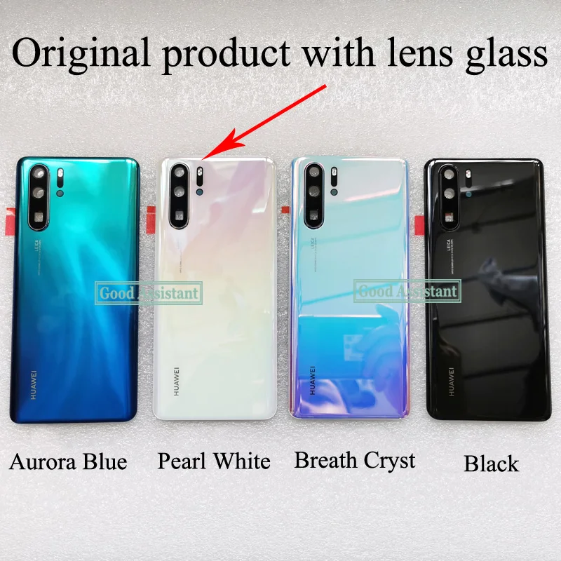 6,5 дюйма, для huawei P30 Pro, VOG-AL00, VOG-TL00, задняя крышка, крышка батареи, корпус, чехол, Задняя стеклянная линза, запчасти для замены