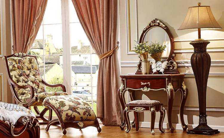 بروكار 5 نجوم الفاخرة فندق غرفة بابا الصين الطبيعي الخشب غرفة نوم مجموعات تصميم-6036