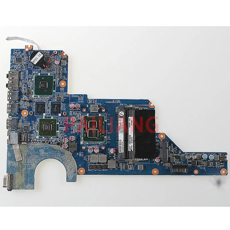 Материнская плата PAILIANG для ноутбука HP G4 G6 G7 материнская HM55 655985-001 DAR18DMB6D1 tesed DDR3 |