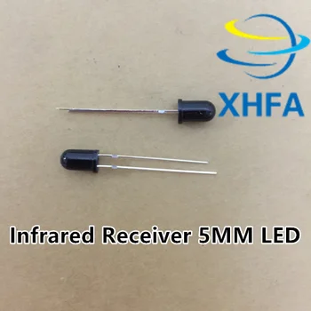 

10pcs LED 5mm 940nm IR Infrared Receiving Diode Round Tube Black Light Lamp Receiver 5MM led IR/PT/PD diodes