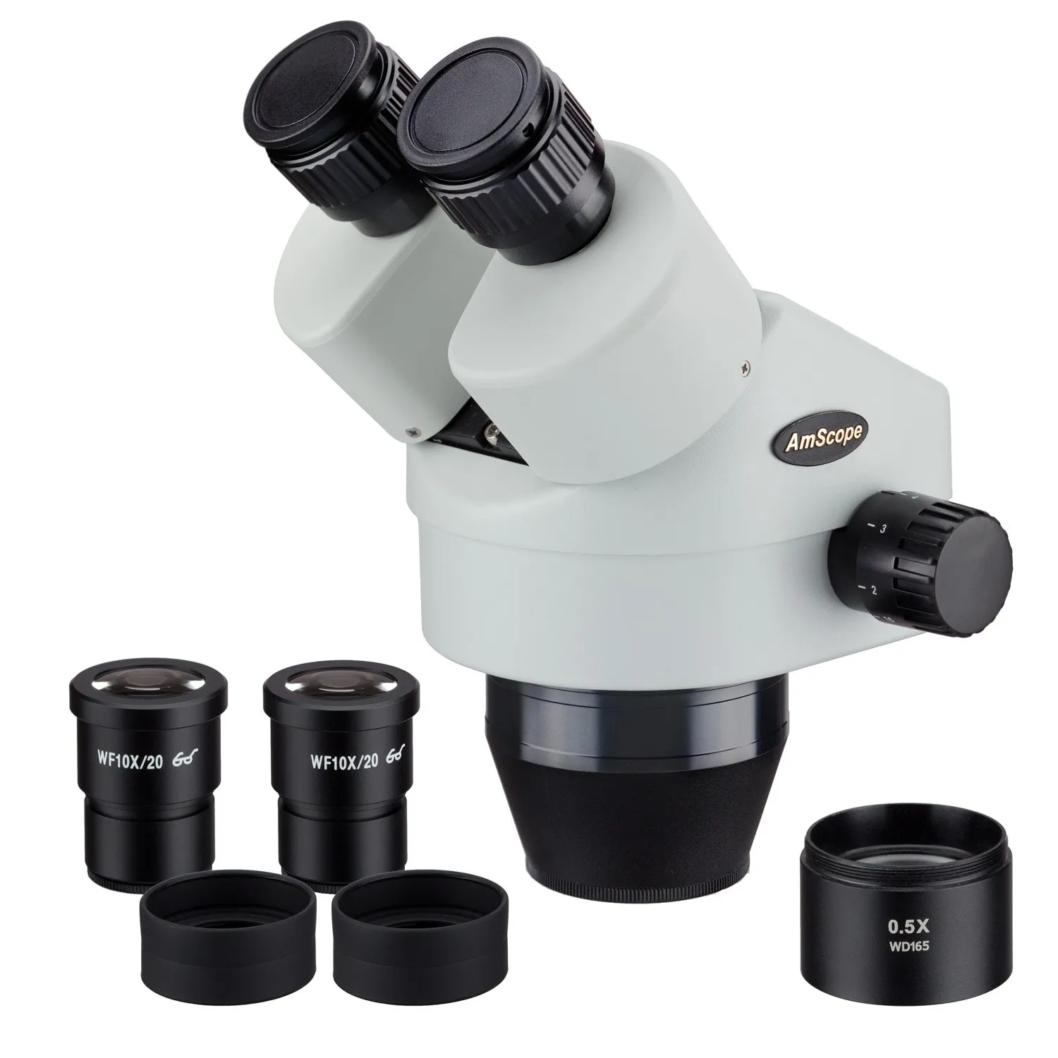 

AmScope 3.5X-45X Binocular Zoom Power Stereo Microscope Head SM3545B